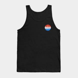 I VOTED TWICE Sticker Tank Top